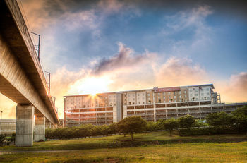Hotel Front - Evening or Night